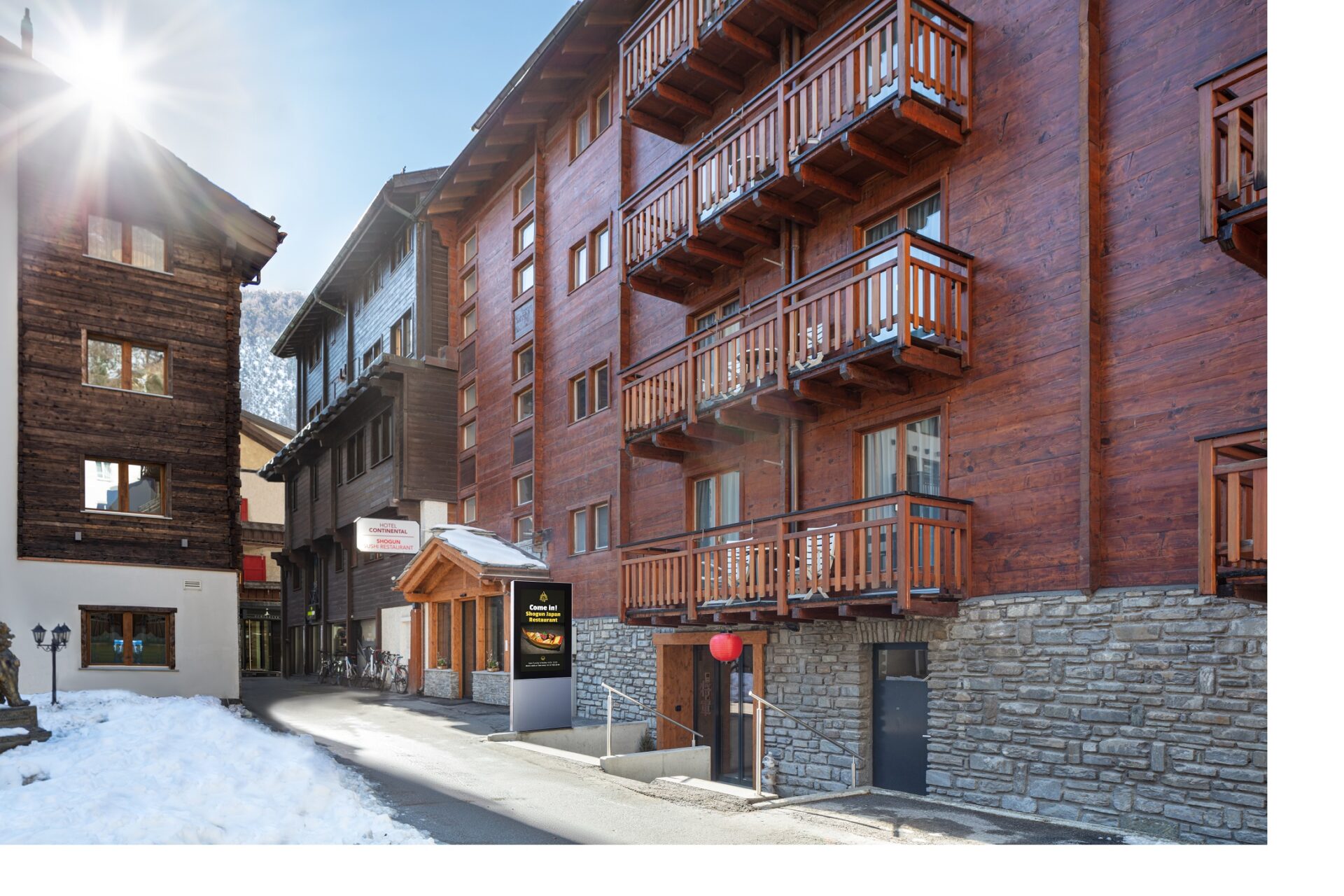 Hotel Continental - Exterior- Zermatt